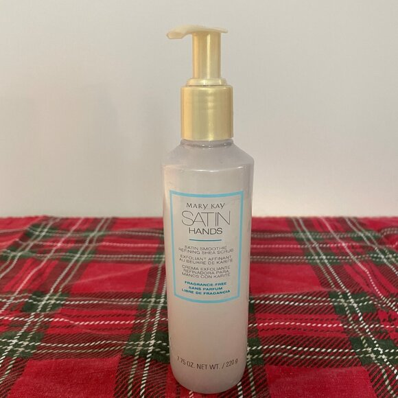 NWOT Mary Kay Satin Hands Set Shea Scrub, Shea Cream & Protecting Softener - Picture 3 of 9